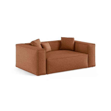 Aveiro 2-Sitzer Sofa aus Chenille in Ziegelstein (Eden 10 Terra), 180x118x86 cm von Cosmopolitan Design – Bild 2