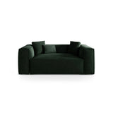 Aveiro 2-Sitzer Sofa aus Samt in Flaschengrün (Casino Deep Green), 180x118x86 cm von Cosmopolitan Design – Bild 1