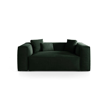 Aveiro 2-Sitzer Sofa aus Samt in Flaschengrün (Casino Deep Green), 180x118x86 cm von Cosmopolitan Design – Bild 1