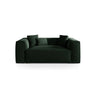 Aveiro 2-Sitzer Sofa aus Samt in Flaschengrün (Casino Deep Green), 180x118x86 cm von Cosmopolitan Design – Bild 1