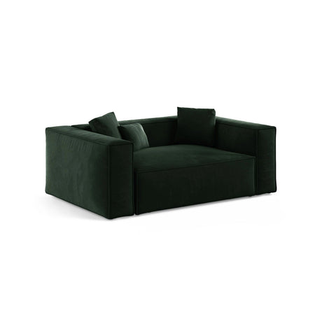 Aveiro 2-Sitzer Sofa aus Samt in Flaschengrün (Casino Deep Green), 180x118x86 cm von Cosmopolitan Design – Bild 2