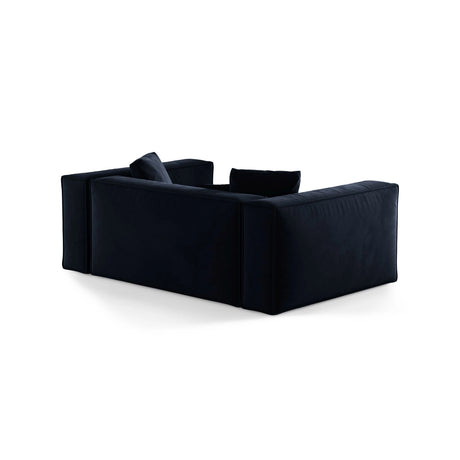Aveiro 2-Sitzer Sofa aus Samt in Königsblau (Casino Deep Blue), 180x118x86 cm von Cosmopolitan Design – Bild 3