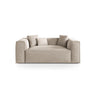 Aveiro 2-Sitzer Sofa aus Samt oder Strukturstoff, 180x118x86 cm von Cosmopolitan Design – Bild 1