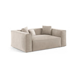 Aveiro 2-Sitzer Sofa aus Samt oder Strukturstoff, 180x118x86 cm von Cosmopolitan Design – Bild 2