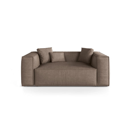 Aveiro 2-Sitzer Sofa aus Strukturierter Stoff in Cappuccino (Liberty 5), 180x118x86 cm von Cosmopolitan Design – Bild 1