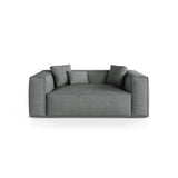 Aveiro 2-Sitzer Sofa aus Strukturierter Stoff in Grau (Liberty 20), 180x118x86 cm von Cosmopolitan Design – Bild 1