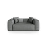 Aveiro 2-Sitzer Sofa aus Strukturierter Stoff in Grau (Liberty 20), 180x118x86 cm von Cosmopolitan Design – Bild 1