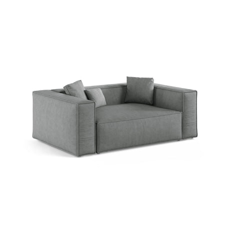 Aveiro 2-Sitzer Sofa aus Strukturierter Stoff in Grau (Liberty 20), 180x118x86 cm von Cosmopolitan Design – Bild 2