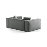 Aveiro 2-Sitzer Sofa aus Strukturierter Stoff in Grau (Liberty 20), 180x118x86 cm von Cosmopolitan Design – Bild 3