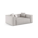 Aveiro 2-Sitzer Sofa aus Strukturierter Stoff in Hellgrau (Liberty 18), 180x118x86 cm von Cosmopolitan Design – Bild 2