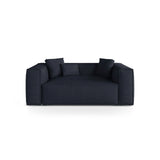 Aveiro 2-Sitzer Sofa aus Strukturierter Stoff in Marineblau (Liberty 15), 180x118x86 cm von Cosmopolitan Design – Bild 1