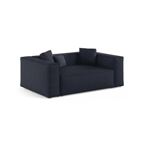 Aveiro 2-Sitzer Sofa aus Strukturierter Stoff in Marineblau (Liberty 15), 180x118x86 cm von Cosmopolitan Design – Bild 2