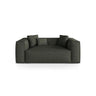 Aveiro 2-Sitzer Sofa aus Strukturierter Stoff in Moosgrün (Liberty 12), 180x118x86 cm von Cosmopolitan Design – Bild 1