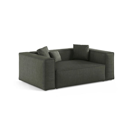 Aveiro 2-Sitzer Sofa aus Strukturierter Stoff in Moosgrün (Liberty 12), 180x118x86 cm von Cosmopolitan Design – Bild 2