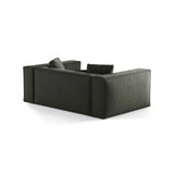Aveiro 2-Sitzer Sofa aus Strukturierter Stoff in Moosgrün (Liberty 12), 180x118x86 cm von Cosmopolitan Design – Bild 3