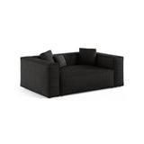 Aveiro 2-Sitzer Sofa aus Strukturierter Stoff in Schwarz (Liberty 22), 180x118x86 cm von Cosmopolitan Design – Bild 2