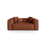 Aveiro 2-Sitzer Sofa aus Strukturierter Stoff in Ziegelstein (Liberty 9), 180x118x86 cm von Cosmopolitan Design – Bild 1