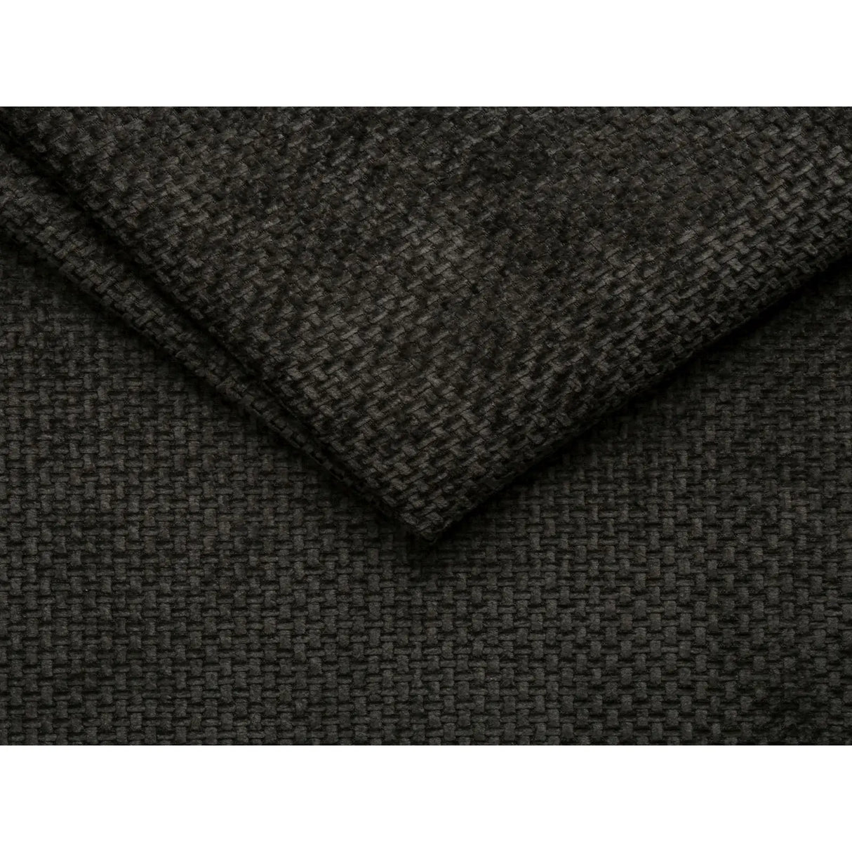 Aveiro 3-Sitzer Ecksofa, Rechte Seite, aus Chenille in Anthrazit (Eden 21 Black), 254x167x86 cm von Cosmopolitan Design – Bild 4