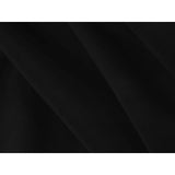 Aveiro 3-Sitzer Sofa aus Samt in Schwarz (Casino Black), 220x118x86 cm von Cosmopolitan Design – Bild 4