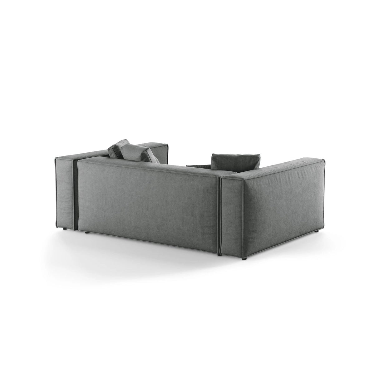 Aveiro 3-Sitzer Sofa aus Strukturierter Stoff in Grau (Liberty 20), 220x118x86 cm von Cosmopolitan Design – Bild 3
