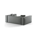 Aveiro 3-Sitzer Sofa aus Strukturierter Stoff in Grau (Liberty 20), 220x118x86 cm von Cosmopolitan Design – Bild 3
