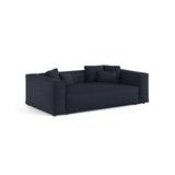 Aveiro 3-Sitzer Sofa aus Strukturierter Stoff in Marineblau (Liberty 15), 220x118x86 cm von Cosmopolitan Design – Bild 2