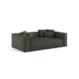 Aveiro 3-Sitzer Sofa aus Strukturierter Stoff in Moosgrün (Liberty 12), 220x118x86 cm von Cosmopolitan Design – Bild 2