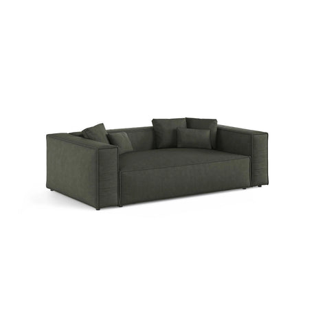 Aveiro 3-Sitzer Sofa aus Strukturierter Stoff in Moosgrün (Liberty 12), 220x118x86 cm von Cosmopolitan Design – Bild 2
