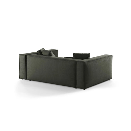 Aveiro 3-Sitzer Sofa aus Strukturierter Stoff in Moosgrün (Liberty 12), 220x118x86 cm von Cosmopolitan Design – Bild 3