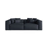 Aveiro 4-Sitzer Sofa aus Chenille in Marineblau (Eden 16 Deep Blue), 236x118x86 cm von Cosmopolitan Design – Bild 1