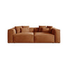 Aveiro 4-Sitzer Sofa aus Samt in Terrakotta (Casino Terracota), 236x118x86 cm von Cosmopolitan Design – Bild 1