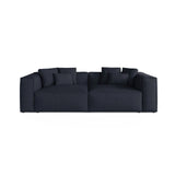 Aveiro 4-Sitzer Sofa aus Strukturierter Stoff in Marineblau (Liberty 15), 236x118x86 cm von Cosmopolitan Design – Bild 1