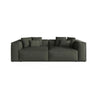 Aveiro 4-Sitzer Sofa aus Strukturierter Stoff in Moosgrün (Liberty 12), 236x118x86 cm von Cosmopolitan Design – Bild 1