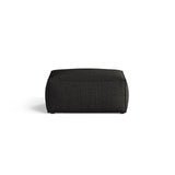 Aveiro Pouf aus Chenille in Anthrazit (Eden 21 Black), 75x75x41 cm von Cosmopolitan Design – Bild 1