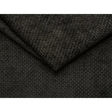 Aveiro Pouf aus Chenille in Anthrazit (Eden 21 Black), 75x75x41 cm von Cosmopolitan Design – Bild 3