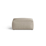 Aveiro Pouf aus Chenille in Dunkelbeige (Eden 4 Beige), 75x75x41 cm von Cosmopolitan Design – Bild 1