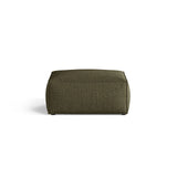 Aveiro Pouf aus Chenille in Grün (Eden 12 Olive), 75x75x41 cm von Cosmopolitan Design – Bild 1