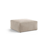 Aveiro Pouf aus Samt, Chenille oder Strukturstoff, 75x75x41 cm von Cosmopolitan Design – Bild 2