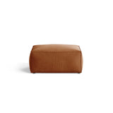 Aveiro Pouf aus Samt in Terrakotta (Casino Terracota), 75x75x41 cm von Cosmopolitan Design – Bild 1