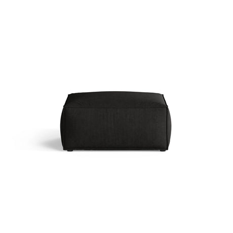 Aveiro Pouf aus Strukturierter Stoff in Schwarz (Liberty 22), 75x75x41 cm von Cosmopolitan Design – Bild 1