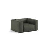 Aveiro Sessel aus Strukturierter Stoff in Moosgrün (Liberty 12), 114x90x71 cm von Cosmopolitan Design – Bild 2