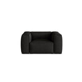 Aveiro Sessel aus Strukturierter Stoff in Schwarz (Liberty 22), 114x90x71 cm von Cosmopolitan Design – Bild 1