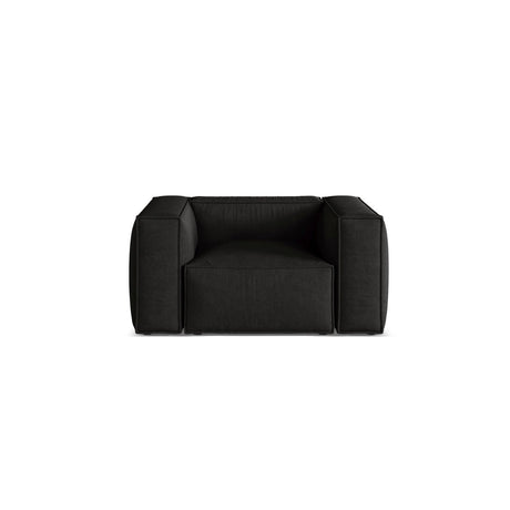 Aveiro Sessel aus Strukturierter Stoff in Schwarz (Liberty 22), 114x90x71 cm von Cosmopolitan Design – Bild 1