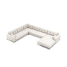 Bali 7-Sitzer Panorama Ecksofa, Linke Seite, aus Strukturstoff, 327x256x75 cm von Cosmopolitan Design – Bild 1