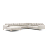 Bali 7-Sitzer Panorama Ecksofa, Rechte Seite, aus Strukturstoff, 327x256x75 cm von Cosmopolitan Design – Bild 4
