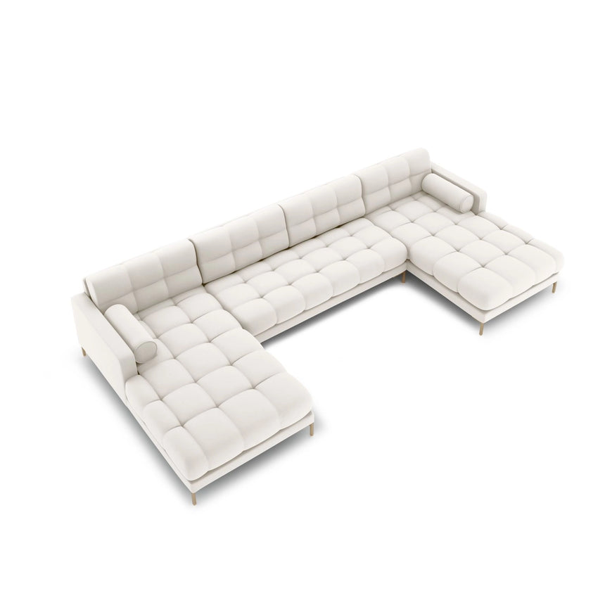 Bali 7-Sitzer Panorama Sofa aus Strukturstoff, 383x185x75 cm von Cosmopolitan Design – Bild 1