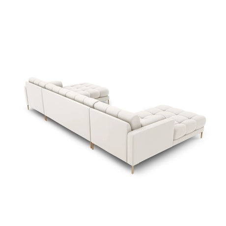 Bali 7-Sitzer Panorama Sofa aus Strukturstoff, 383x185x75 cm von Cosmopolitan Design – Bild 4