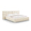 Bali Bett mit Doppelkopfteil und Stauraum, Samtoptik, 140x200 cm von Cosmopolitan Design – Bild 1