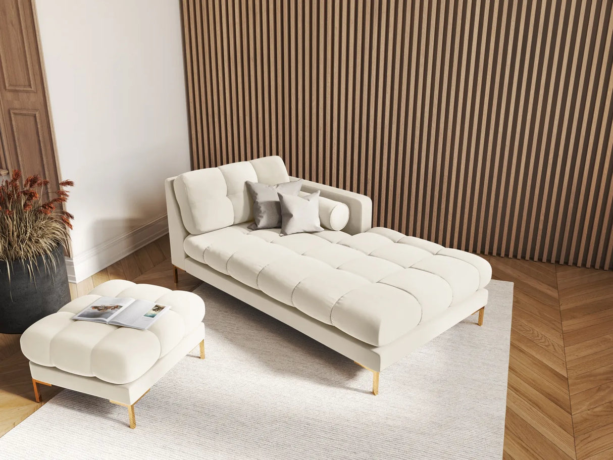 Bali Pouf aus Samt, 60x60x41 cm von Cosmopolitan Design – Bild 2