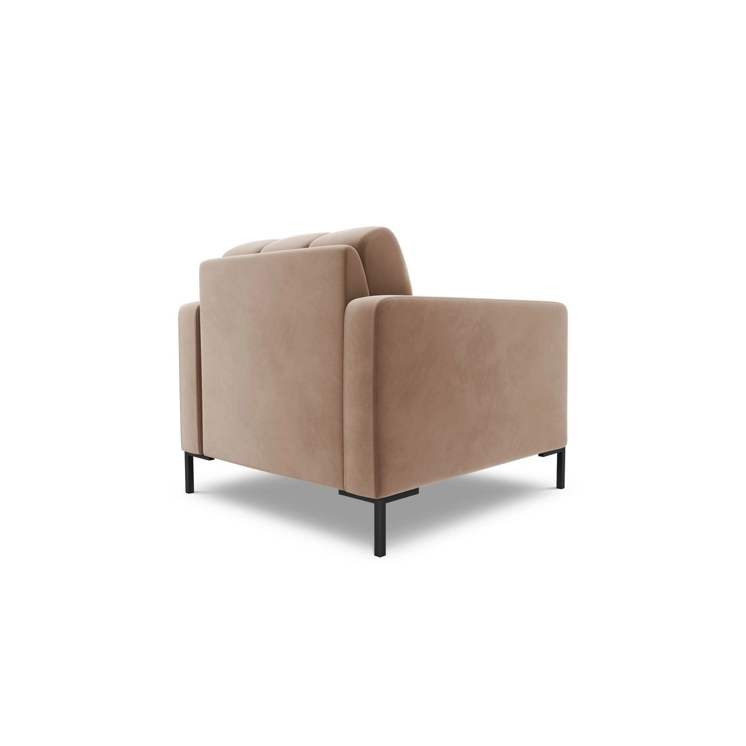 Bali Sessel aus Samt in Beige (Bluvel 28), 87x96x75 cm von Cosmopolitan Design – Bild 5